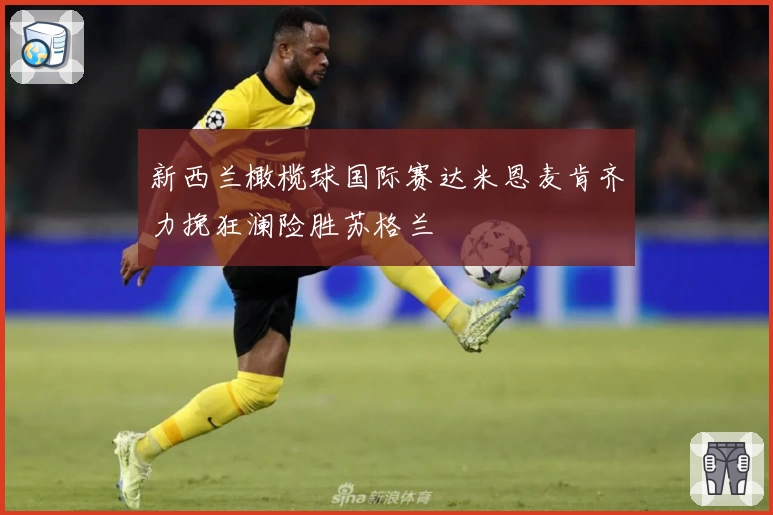 新西兰橄榄球国际赛达米恩麦肯齐力挽狂澜险胜苏格兰